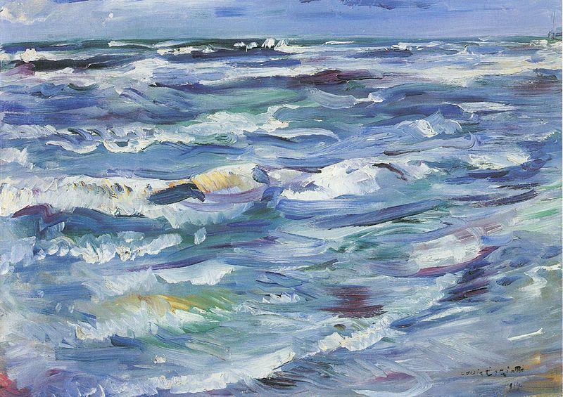 Lovis Corinth Meer bei La Spezia China oil painting art